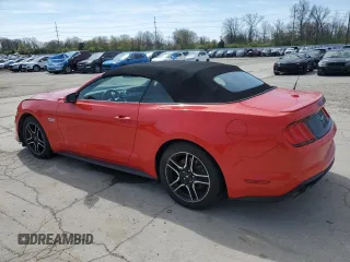 2019 Ford Mustang GT Premium with VIN 1FATP8FF7K5171956, listed as a Copart auction lot 53795495 with 45,822 mi miles and Salvage Title. Bid and sale history available at DreamBid. Image 2.