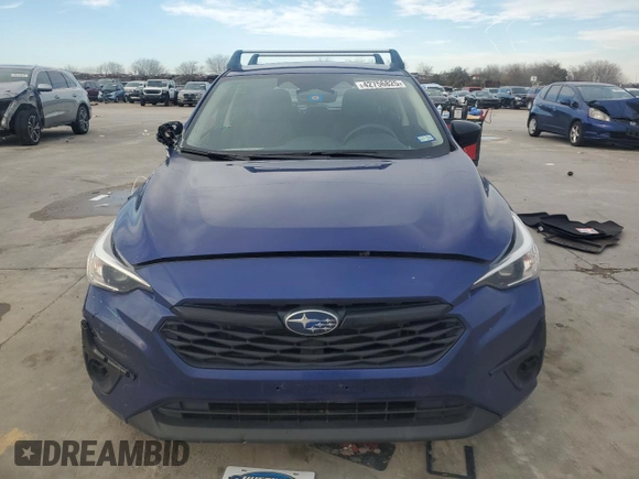 2024 Subaru Impreza with VIN JF1GUABC0R8320715, listed as a Copart auction lot 42756825 with 15,193 mi miles and Salvage Title. Bid and sale history available at carsss.com. Image 5.