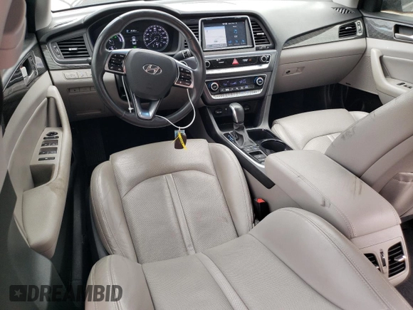 2018 Hyundai Sonata Hybrid Limited with VIN KMHE34L31JA078739, listed as a Copart auction lot 80215894 with 60,116 mi miles and Salvage Title. Bid and sale history available at carsss.com. Image 8.