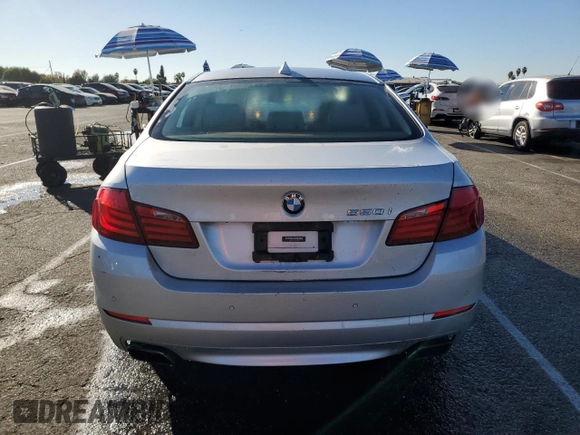 2012 BMW 5 Series 550i with VIN WBAFR9C57CDV58269, listed as a Copart auction lot 80059134 with 225,200 mi miles and Clean Title. Bid and sale history available at carsss.com. Image 6.