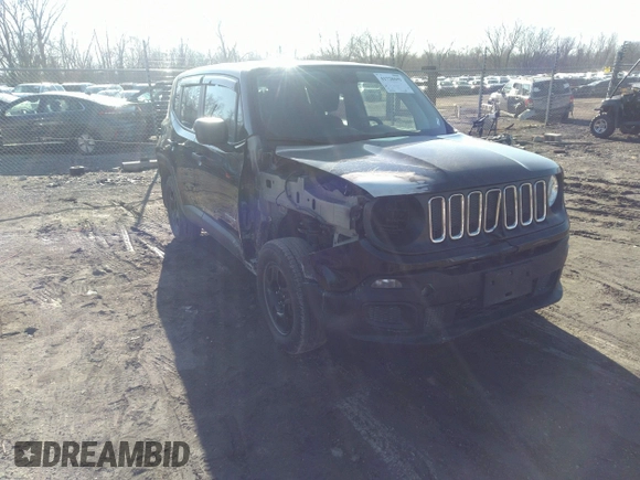 2018 Jeep Renegade Sport с VIN ZACCJBAH5JPH40598, выставлен на аукционе IAAI как лот 41728681 с пробегом 147 221 миль миль и . История ставок и продаж доступна на DreamBid. Изображение 1.