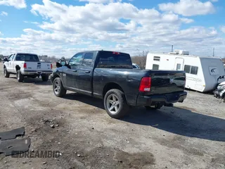 2017 Ram 1500 Express with VIN 1C6RR7FTXHS689639, listed as a IAAI auction lot 41687001 with 152,776 mi miles. Bid and sale history available at carsss.com. Image 3.