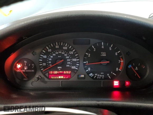 1997 BMW M3 with VIN WBSCD0325VEE12385, listed as a Copart auction lot 61494375 with 131,384 mi miles and Clean title. Bid and sale history available at DreamBid. Image 9.