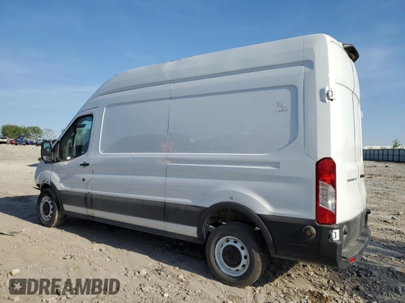 2023 Ford Transit Cargo with VIN 1FTBR1X85PKA18265, listed as a Copart auction lot 46714385 with 62,737 mi miles and Salvage Title. Bid and sale history available at DreamBid. Image 2.