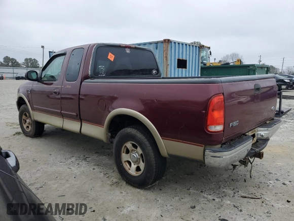 1999 Ford F-150 XL z VIN 1FTRX18L1XNB22080, wystawiony jako Copart lot #42920695 z przebiegiem 253 223 mil mil oraz Czysty tytuł • Clean title. Historia ofert i sprzedaży dostępna na DreamBid. Obrazek 2.