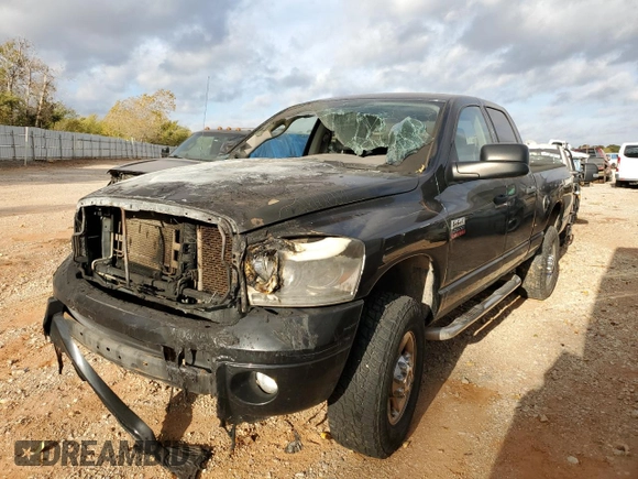 2009 Dodge Ram 2500 SLT with VIN 3D7KS28T99G548073, listed as a Copart auction lot 78031934 with 0 mi miles and Salvage Title. Bid and sale history available at carsss.com. Image 1.