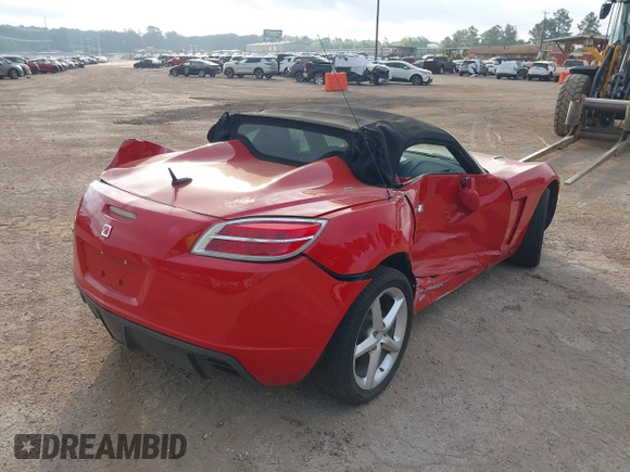 2008 Saturn Sky with VIN 1G8MC35BX8Y133702, listed as a IAAI auction lot 41163611 with 110,446 mi miles. Bid and sale history available at carsss.com. Image 4.