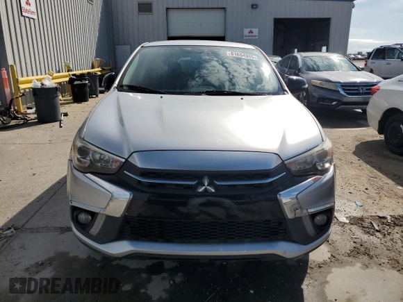 2018 Mitsubishi Outlander ES with VIN JA4AP3AU9JZ025070, listed as a Copart auction lot 61654985 with 122,303 mi miles and Salvage title. Bid and sale history available at DreamBid. Image 5.