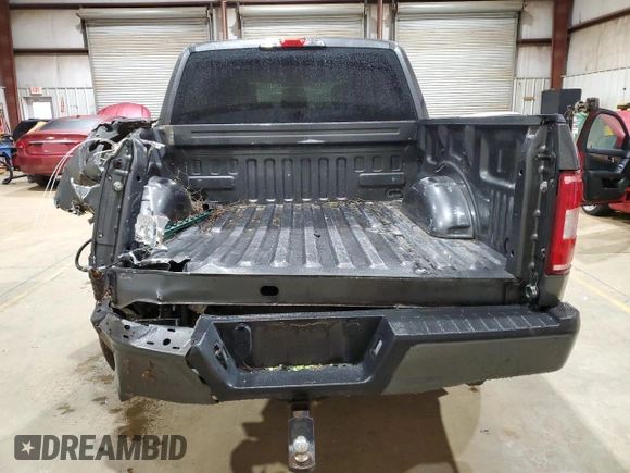 2018 Ford F-150 XL with VIN 1FTEW1CP8JKD02662, listed as a Copart auction lot 45852855 with 212,876 mi miles and Salvage Title. Bid and sale history available at DreamBid. Image 6.