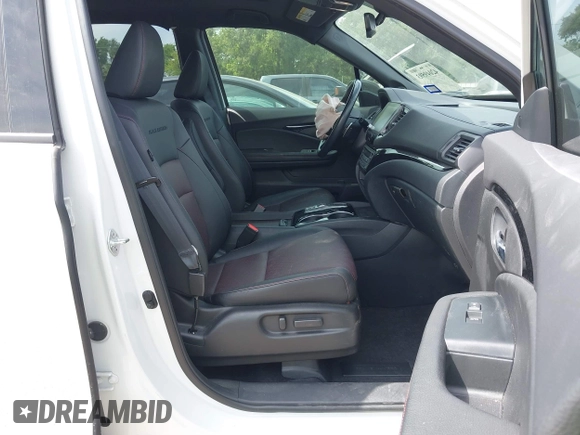 2023 Honda Ridgeline Black Edition with VIN 5FPYK3F84PB011792, listed as a IAAI auction lot 42049593 with 21,002 mi miles and . Bid and sale history available at DreamBid. Image 5.
