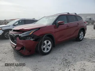 2021 Toyota Highlander L z VIN 5TDBZRBH1MS104473, wystawiony jako Copart lot #51599305 z przebiegiem 50 687 mil mil oraz Szkoda całkowita • Salvage title. Historia ofert i sprzedaży dostępna na DreamBid. Obrazek 1.