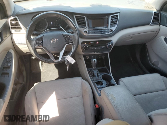 2016 Hyundai Tucson Sport with VIN KM8J33A26GU161089, listed as a Copart auction lot 52941915 with 190,392 mi miles and Salvage Title. Bid and sale history available at carsss.com. Image 8.