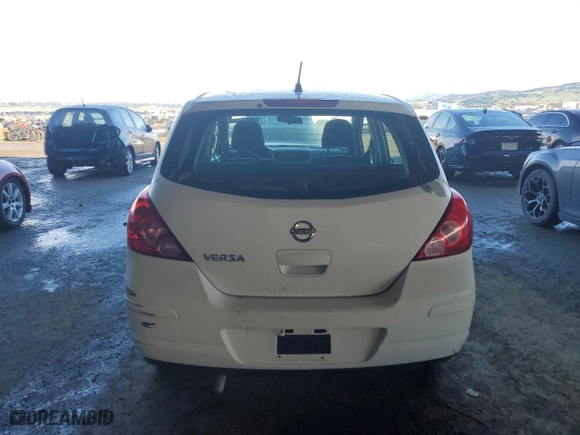 2010 Nissan Versa 1.8 S with VIN 3N1BC1CP0AL411727, listed as a Copart auction lot 44470235 with 83,338 mi miles and Clean Title. Bid and sale history available at carsss.com. Image 6.