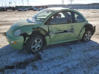 2003 Volkswagen New Beetle Coupe GLS with VIN 3VWCD21C73M408547, listed as a Copart auction lot 46191425 with 179,742 mi miles and Salvage Title. Bid and sale history available at carsss.com. Image 1.