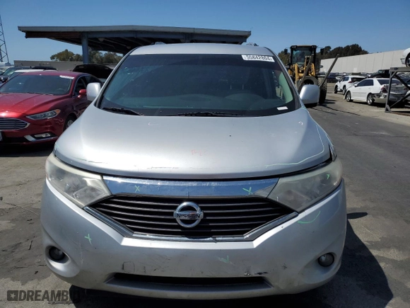 2016 Nissan Quest SV with VIN JN8AE2KPXG9152731, listed as a Copart auction lot 55842804 with 126,793 mi miles and Salvage Title. Bid and sale history available at carsss.com. Image 5.