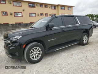 2021 Chevrolet Suburban LT with VIN 1GNSCCKD9MR255580, listed as a Copart auction lot 59134205 with 131,508 mi miles and Non repairable. Bid and sale history available at DreamBid. Image 1.