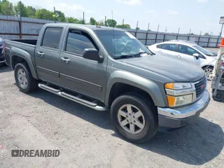 2010 GMC Canyon SLE1 with VIN 1GTJTCDE5A8135402, listed as a IAAI auction lot 42016563 with 281,039 mi miles. Bid and sale history available at carsss.com. Image 1.