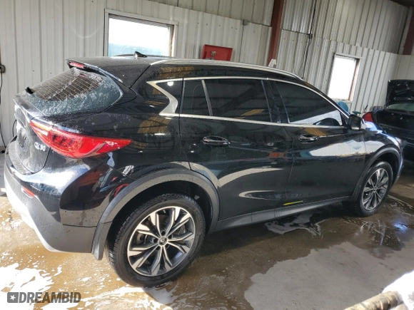2018 Infiniti QX30 Premium with VIN SJKCH5CR8JA003525, listed as a Copart auction lot 60143134 with NaN miles and Non Repairable. Bid and sale history available at carsss.com. Image 3.