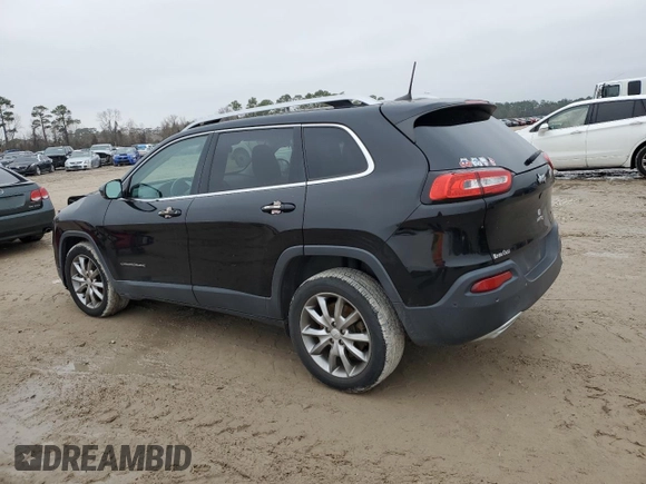 2018 Jeep Cherokee Limited with VIN 1C4PJLDX9JD509955, listed as a Copart auction lot 42969415 with 86,926 mi miles and Salvage title. Bid and sale history available at DreamBid. Image 2.