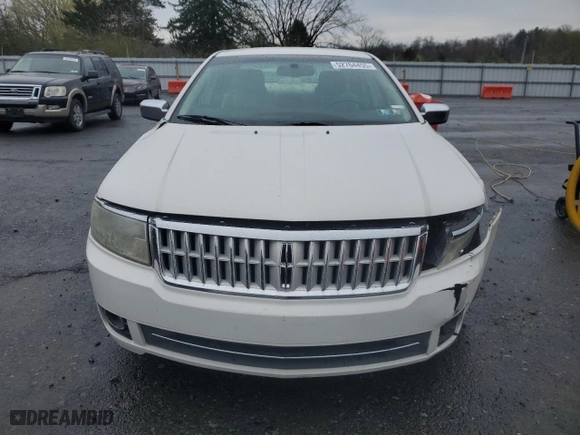 2008 Lincoln MKZ with VIN 3LNHM26T38R643339, listed as a Copart auction lot 52764455 with 93,670 mi miles and Clean Title. Bid and sale history available at carsss.com. Image 5.
