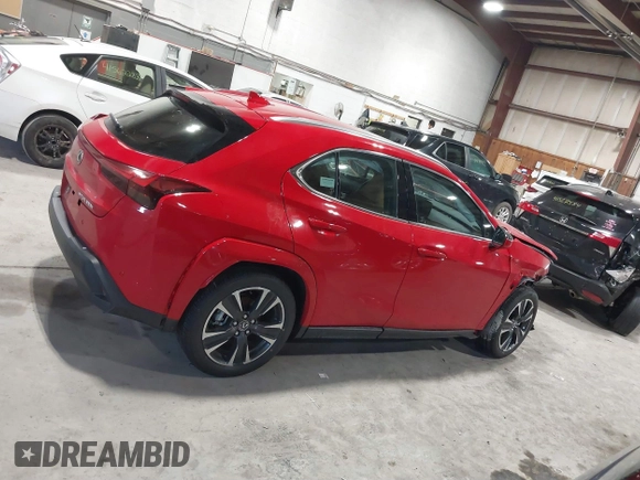 2025 Lexus UX 300h с VIN JTHUCJDH8S2004933, выставлен на аукционе IAAI как лот 41584822 с пробегом 722 миль миль и . История ставок и продаж доступна на DreamBid. Изображение 13.