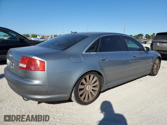 2006 Audi A8 4.2L z VIN WAUML44E36N004431, wystawiony jako Copart lot #81116244 z przebiegiem 164 191 mil mil oraz Nie do naprawy • Non repairable. Historia ofert i sprzedaży dostępna na DreamBid. Obrazek 3.