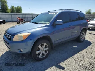 2007 Toyota RAV4 Limited with VIN JTMBK34V775032581, listed as a Copart auction lot 59206175 with 322,630 mi miles and Salvage title. Bid and sale history available at DreamBid. Image 1.