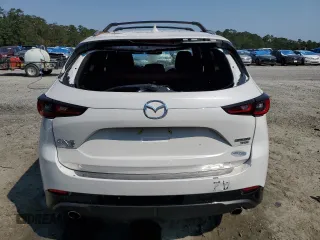 2024 Mazda CX-5 2.5 Carbon Turbo with VIN JM3KFBAY5R0403323, listed as a Copart auction lot 75307144 with 2,842 mi miles and Salvage Title. Bid and sale history available at carsss.com. Image 6.
