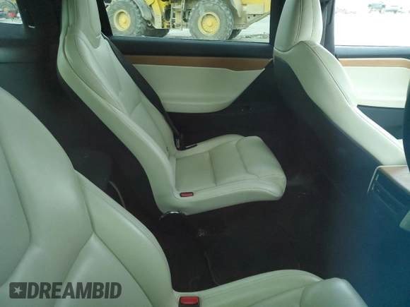 2020 Tesla Model X Long Range with VIN 5YJXCBE24LF253100, listed as a Copart auction lot 53601095 with Not Provided miles and Salvage Title. Bid and sale history available at carsss.com. Image 11.