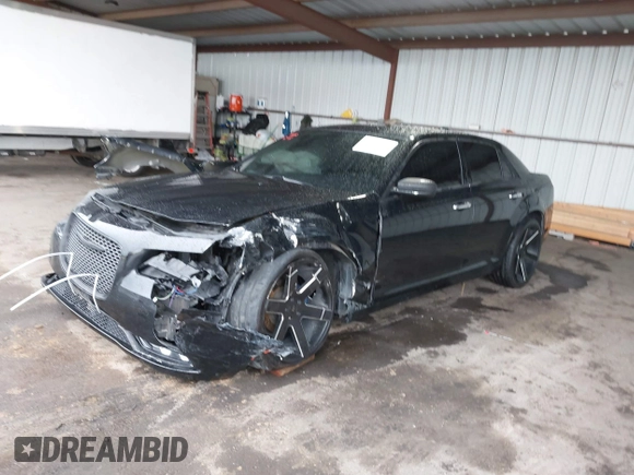 2016 Chrysler 300 with VIN 2C3CCAEG3GH348420, listed as a IAAI auction lot 41092322 with 111,929 mi miles. Bid and sale history available at carsss.com. Image 2.