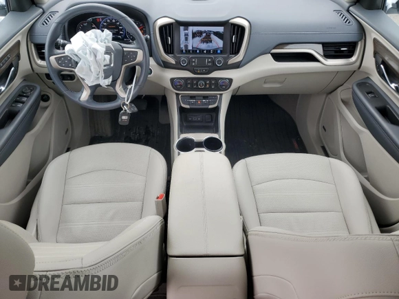 2022 GMC Terrain Denali with VIN 3GKALXEV8NL258872, listed as a Copart auction lot 44322235 with 13,411 mi miles and Salvage title. Bid and sale history available at DreamBid. Image 8.