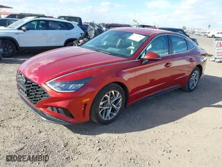 2023 Hyundai Sonata SEL with VIN KMHL64JA8PA273438, listed as a IAAI auction lot 41712943 with 47,592 mi miles. Bid and sale history available at carsss.com. Image 17.