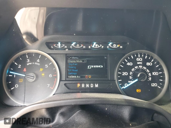 2020 Ford F-150 XL with VIN 1FTEW1E56LKE93027, listed as a Copart auction lot 48920305 with 161,133 mi miles and Salvage Title. Bid and sale history available at carsss.com. Image 9.