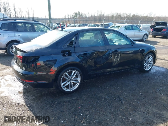 2017 Audi A4 Season of Audi Premium with VIN WAUDNAF45HN051170, listed as a IAAI auction lot 41508670 with 78,511 mi miles. Bid and sale history available at carsss.com. Image 14.