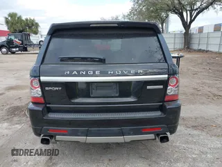 2013 Land Rover Range Rover Sport SC with VIN SALSH2E48DA802796, listed as a IAAI auction lot 41613187 with 104,024 mi miles. Bid and sale history available at carsss.com. Image 16.