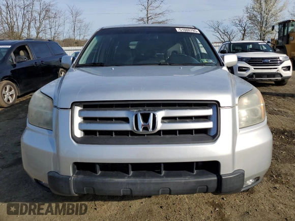 2006 Honda Pilot EX-L with VIN 2HKYF18756H561718, listed as a Copart auction lot 51080785 with 148,297 mi miles and Salvage Title. Bid and sale history available at DreamBid. Image 5.