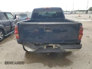2007 Chevrolet Silverado 1500 LS with VIN 2GCEC13V771153418, listed as a Copart auction lot 53798195 with 196,078 mi miles and Salvage Title. Bid and sale history available at DreamBid. Image 6.