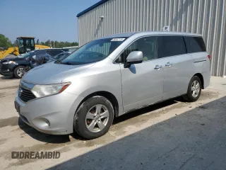 2015 Nissan Quest SV with VIN JN8AE2KP0F9127514, listed as a Copart auction lot 59282115 with 184,825 mi miles and Non repairable. Bid and sale history available at DreamBid. Image 1.