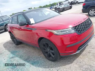 2018 Land Rover Range Rover Velar S with VIN SALYB2RX2JA742610, listed as a IAAI auction lot 41875349 with 52,747 mi miles and . Bid and sale history available at DreamBid. Image 1.