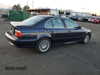 2003 BMW 5 Series 530iA with VIN WBADT63403CK39283, listed as a Copart auction lot 84960944 with 109,161 mi miles and Salvage Title. Bid and sale history available at carsss.com. Image 3.