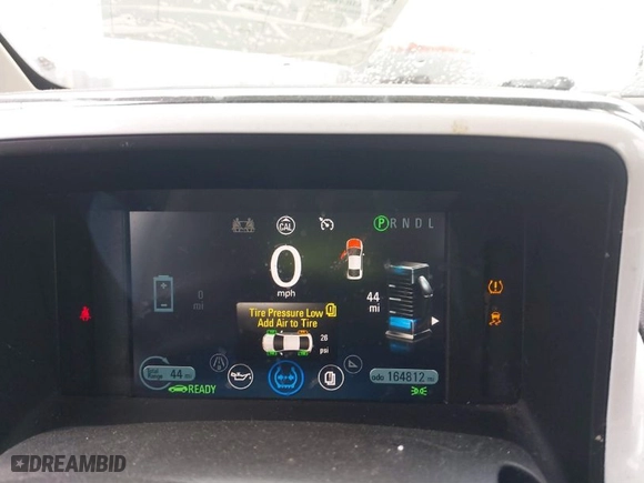 2013 Chevrolet Volt with VIN 1G1RE6E4XDU117566, listed as a IAAI auction lot 41803405 with 164,812 mi miles. Bid and sale history available at carsss.com. Image 7.