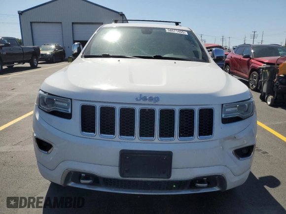 2015 Jeep Grand Cherokee Overland with VIN 1C4RJFCM4FC618516, listed as a Copart auction lot 58671455 with 221,550 mi miles and Clean title. Bid and sale history available at DreamBid. Image 5.