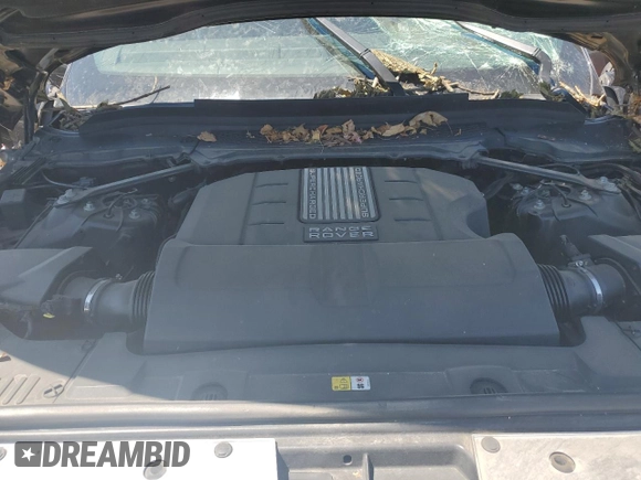 2014 Land Rover Range Rover HSE with VIN SALGS2VF9EA125378, listed as a Copart auction lot 57880525 with 73,330 mi miles and Salvage title. Bid and sale history available at DreamBid. Image 12.