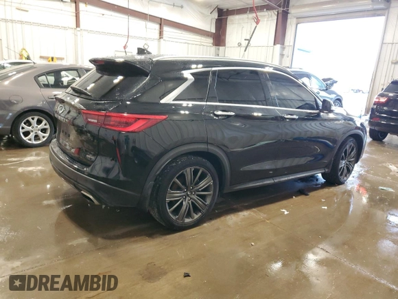 2020 Infiniti QX50 Luxe z VIN 3PCAJ5M37LF108530, wystawiony jako Copart lot #57403415 z przebiegiem 59 201 mil mil oraz Czysty tytuł • Clean title. Historia ofert i sprzedaży dostępna na DreamBid. Obrazek 3.