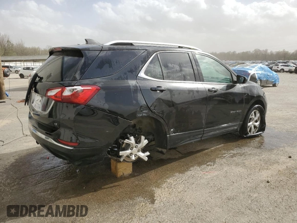 2020 Chevrolet Equinox LT with VIN 3GNAXLEX5LL287325, listed as a Copart auction lot 49052885 with 51,182 mi miles and Salvage Title. Bid and sale history available at carsss.com. Image 3.