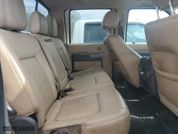 2014 Ford Super Duty F-350 DRW XLT with VIN 1FT8W3DT1EEB06393, listed as a Copart auction lot 43058935 with 544,502 mi miles and Salvage Title. Bid and sale history available at carsss.com. Image 10.