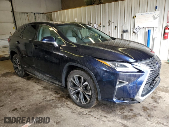 2017 Lexus RX with VIN 2T2BGMCA3HC012978, listed as a Copart auction lot 45765233 with 72,348 mi miles. Bid and sale history available at carsss.com. Image 4.