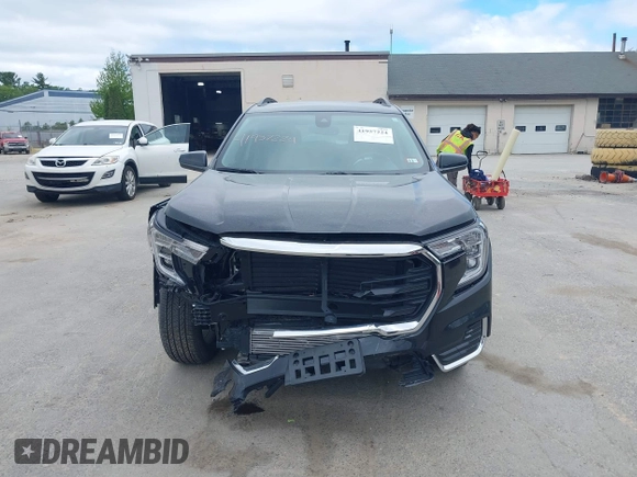 2023 GMC Terrain SLE with VIN 3GKALTEG0PL226446, listed as a IAAI auction lot 41957224 with 24,727 mi miles and . Bid and sale history available at DreamBid. Image 13.