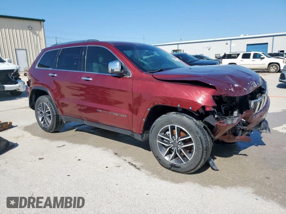 2020 Jeep Grand Cherokee Limited with VIN 1C4RJEBG5LC344910, listed as a Copart auction lot 43930605 with 68,813 mi miles and Salvage Title. Bid and sale history available at carsss.com. Image 4.