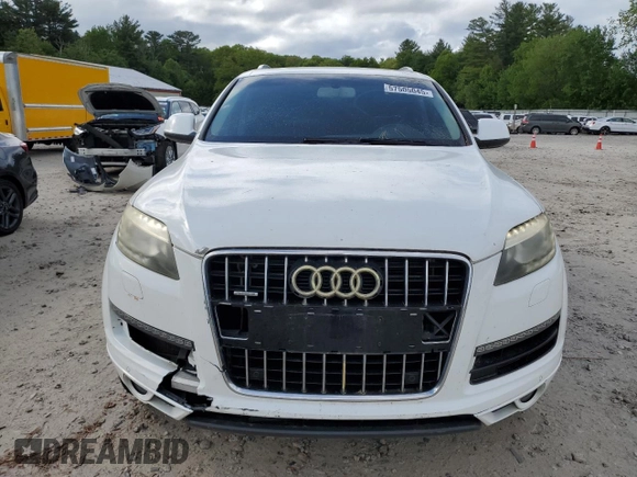 2011 Audi Q7 Premium Plus with VIN WA1LGAFE3BD008004, listed as a Copart auction lot 57505045 with 206,268 mi miles and Clean title. Bid and sale history available at DreamBid. Image 5.